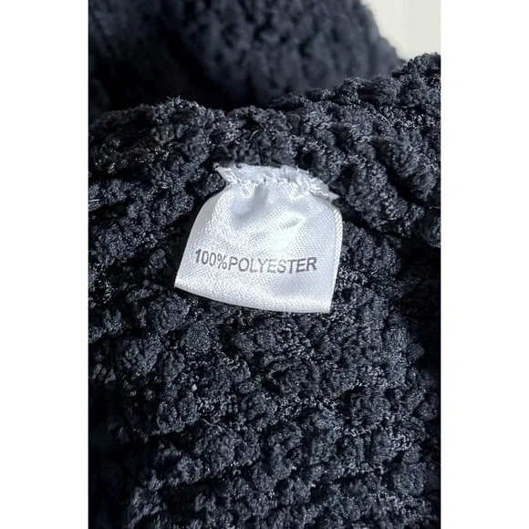 ZESICA Cozy Knit Open Cardigan Pockets Size M - Picture 6 of 6